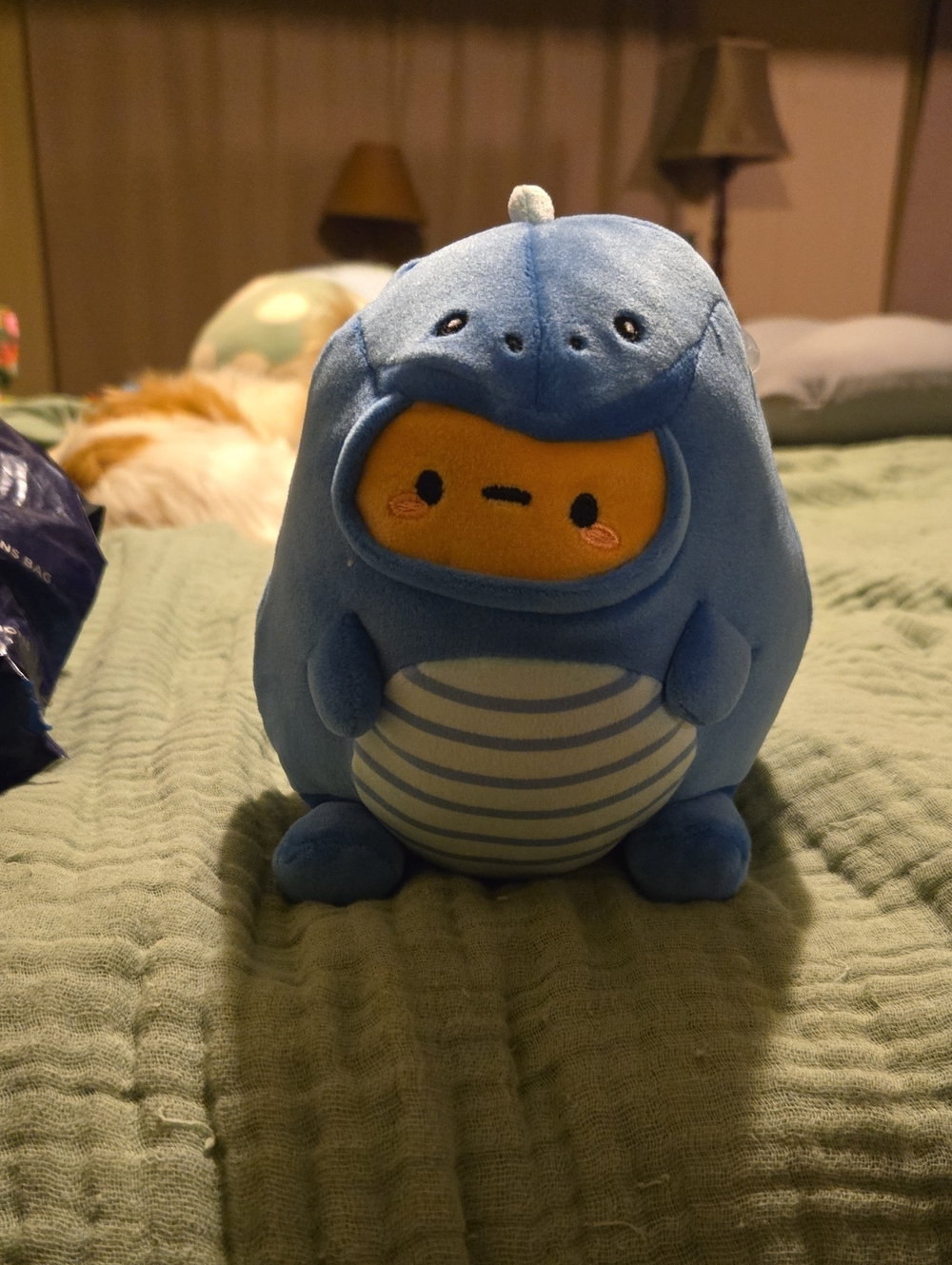 Smoko Blue Dragon Tayto Potato Mini Mochi Plush 6" Costume Stuffed Animal